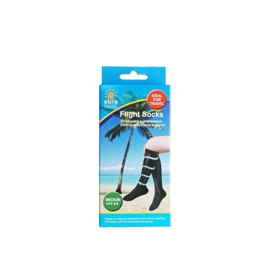 Sure Travel Flight Socks Medium