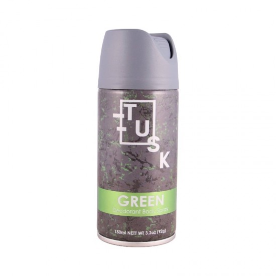 Tusk Deodrant Body Spray 150ml Green