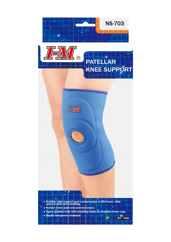 Standard Knee Support - Open Patella