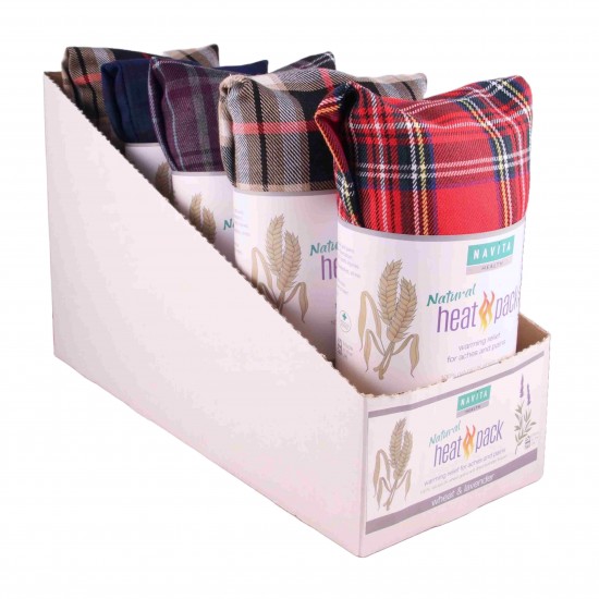 Navita Health Heat Pack - Tartan - Assorted 5 Pack