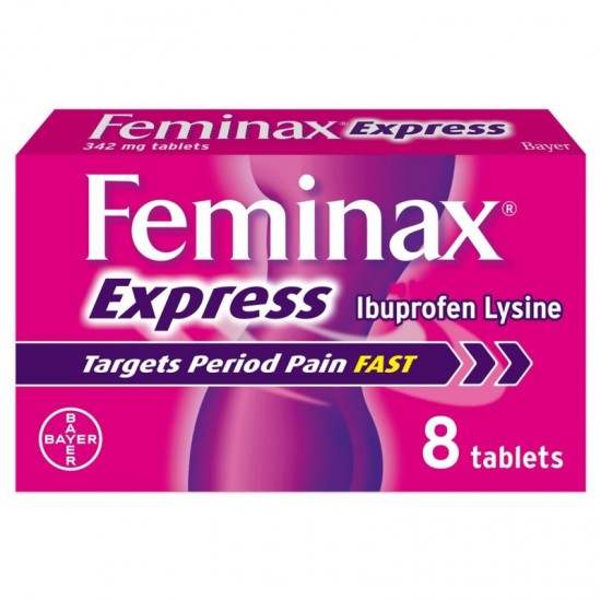 Feminax Express Tablets 8's [GSL]