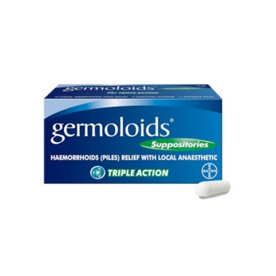 Germoloids Suppositories 24's [GSL]