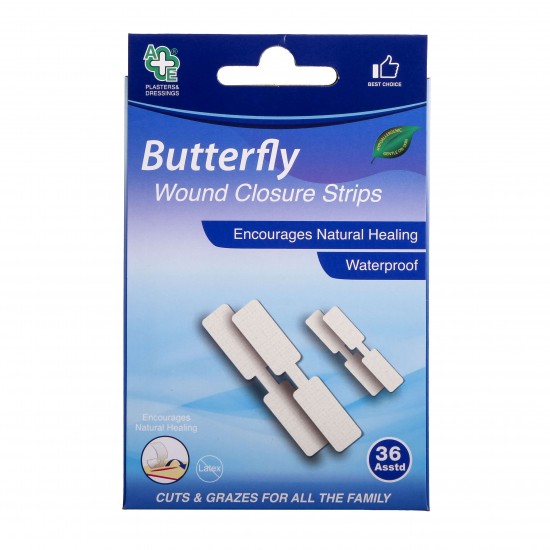 A&E Butterfly Wound Closures 36's