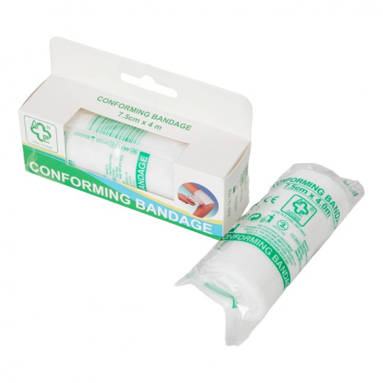 A&E Boxed Conforming Bandage 7.5cm x 4mtrs (AE33)