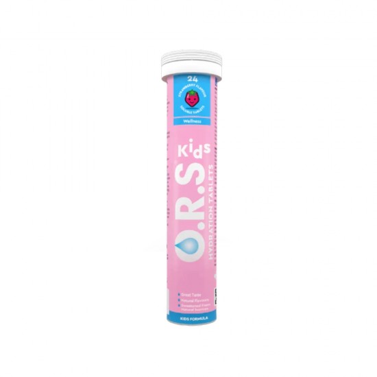 O.R.S. Hydration Tablets 24's KIDS Strawberry 