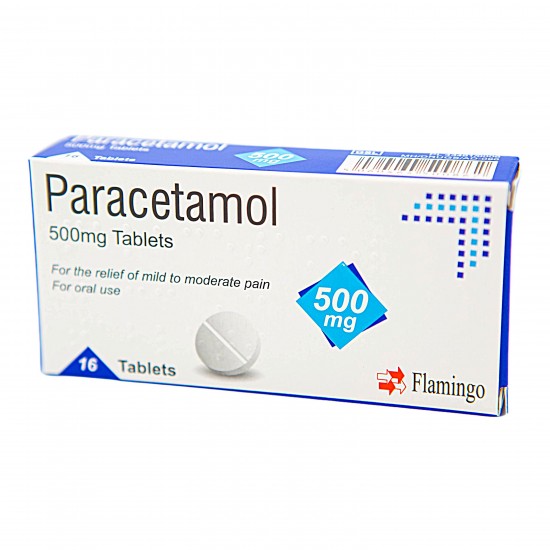 Flamingo Paracetamol 500mg 16's Tablets [GSL]