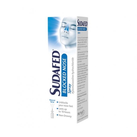 Sudafed Blocked Nose Spray 15ml [GSL]