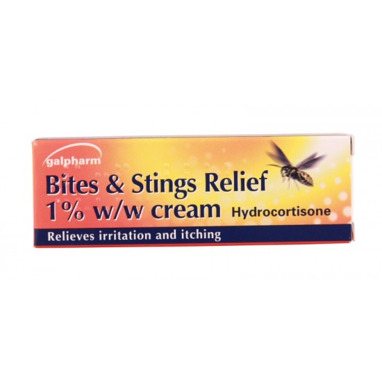 Galpharm Bites & Stings Relief 1% Hydrocortisone Cream 10g [GSL]