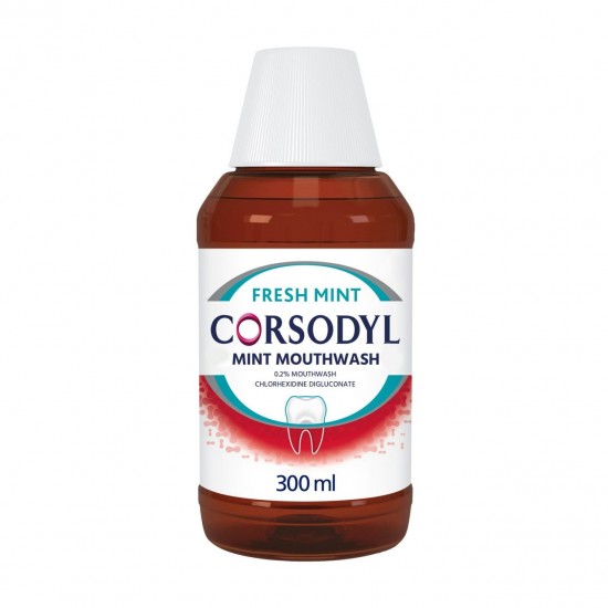 Corsodyl Mouthwash 300ml Mint [GSL]