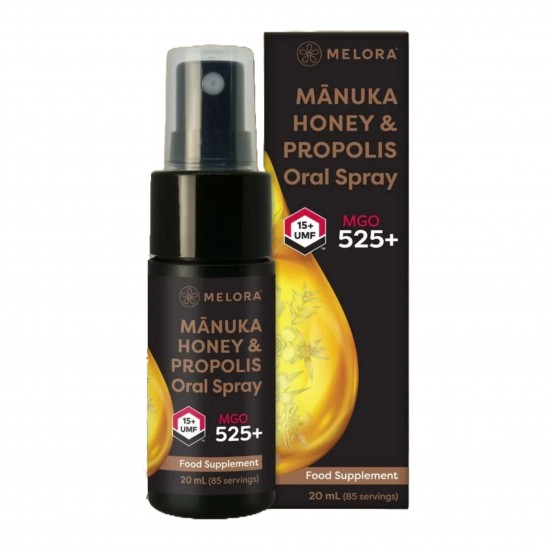 Melora Propolis Oral Spray High Strength 525MGO 20ml