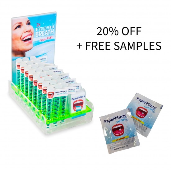 Papermints Assorted Display 20% OFF + FREE SAMPLES