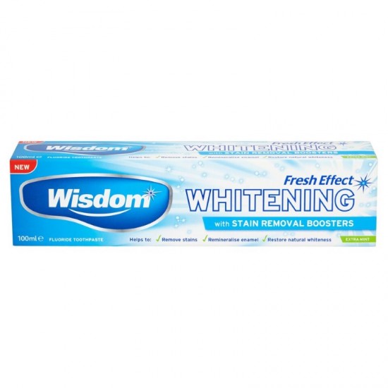 Wisdom Toothpaste 100ml Fresh Effect Whitening