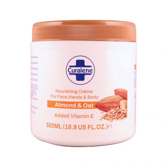 Curalene Nourishing Creme 500ml Almond & Oatmeal