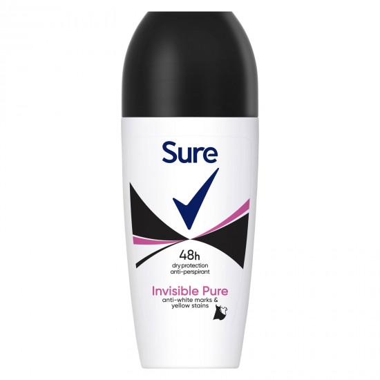 Sure LADIES Roll-on 50ml Invisible Pure