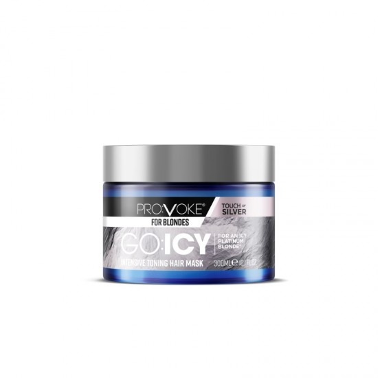 Provoke Touch of Silver Go: Icy Intensive Toning Hair Mask 300ml  (Special Price)