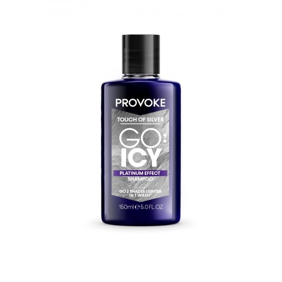 Provoke Touch of Silver Go: Icy Platinum Effect Shampoo 150ml  (Special Price)