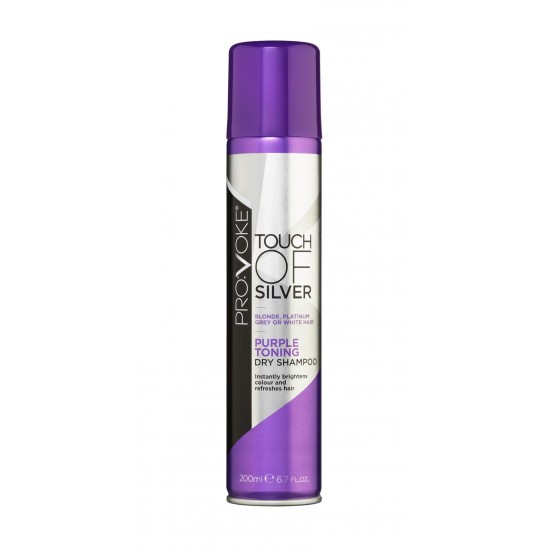 Provoke Touch of Silver Purple Toning Dry Shampoo 200ml  (Special Price)