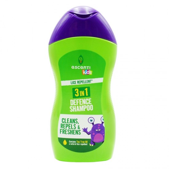 Escenti Kids Lice Repellent 3in1 Defence Shampoo 300ml