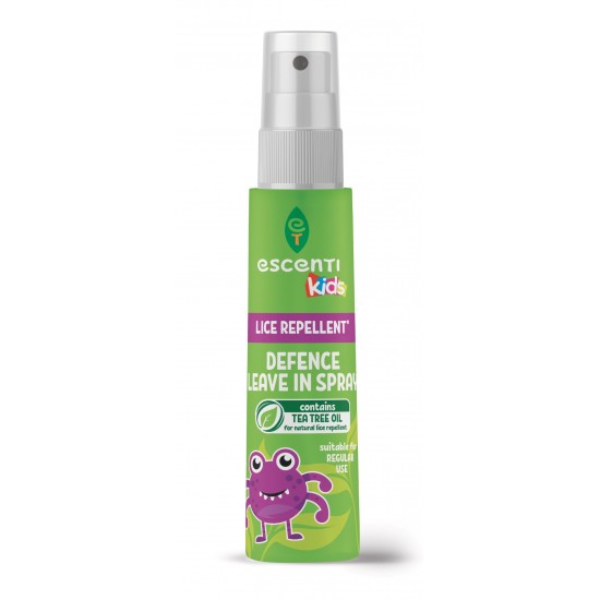 Escenti Kids Lice Repellent Leave-In Conditioning Defence Spray 150ml