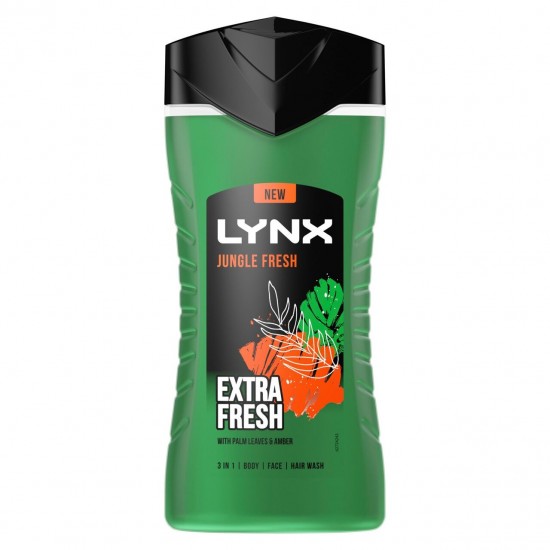 Lynx Body Wash 225ml Jungle Fresh