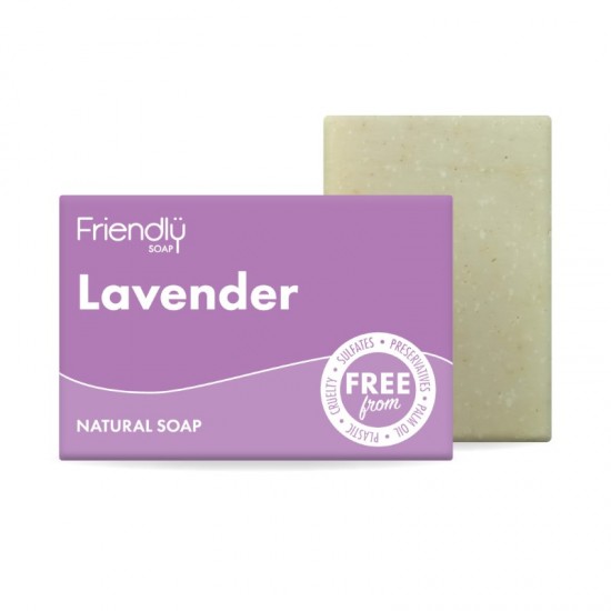 Friendly Bar Soap 95g Lavender