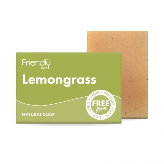 Friendly Bar Soap 95g Lemongrass & Hemp