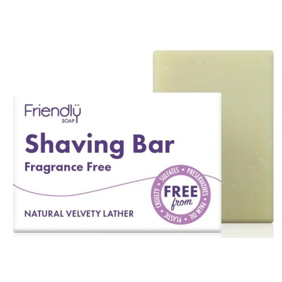 Friendly Fragrance Free Bar Soap 90g Shaving