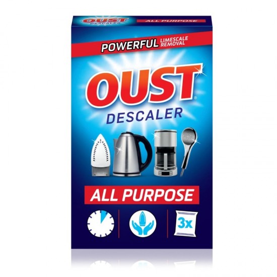 Oust All Purpose Descaler Sachets 3's