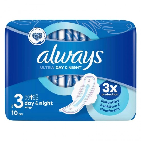 Always Ultra Sanitary Pads Night 10's