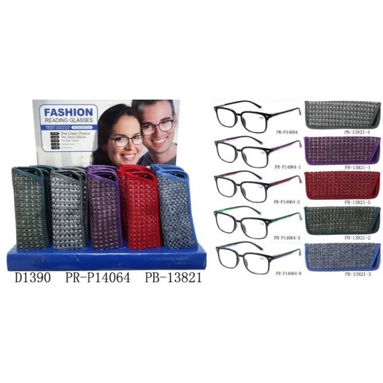 Fashion Reading Glasses Ladies Coloured RGL39