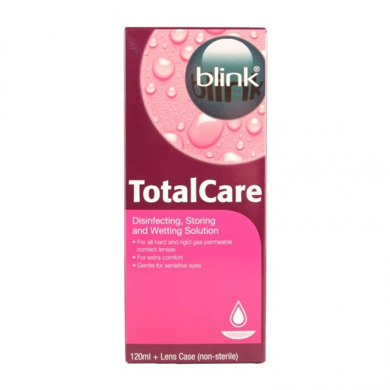 Blink Total Care Disinfecting, Storing & Wetting Solution 120ml