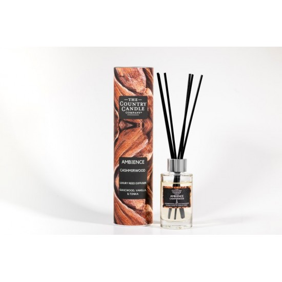 The Country Candles Reed Diffuser - Ambience Cashmirwood*