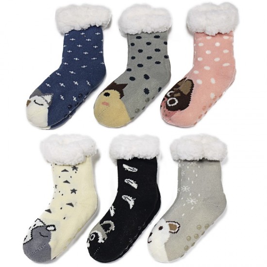 Kids Cozy Socks 6 Assorted LP53928