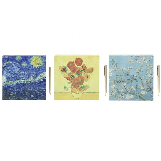 Van Gogh Memo Block & Pen LP74842