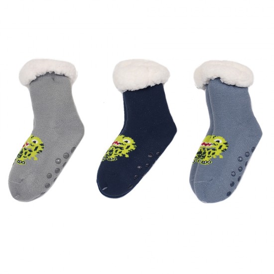 Kids Cozy Socks Monster Assorted LP53930