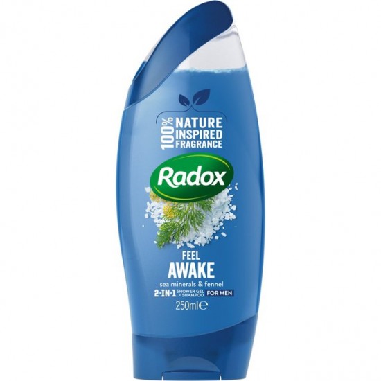 Radox Shower Gel 225ml Feel Awake 