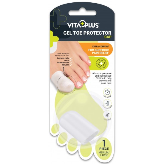 ** VitaPlus Gel Toe Protector Cap M/L