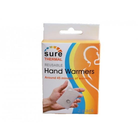 Sure Thermal - Hand Warmers x2 Reuseable