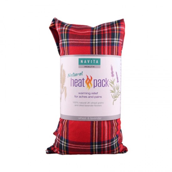 Navita Health Heat Pack Tartan Red