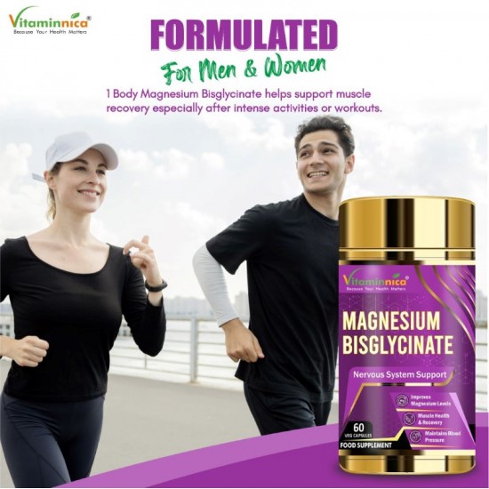 Vitaminnica Magnesium Glycinate Capsules 60's