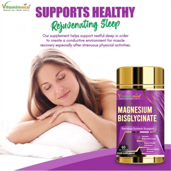 Vitaminnica Magnesium Glycinate Capsules 60's