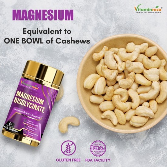 Vitaminnica Magnesium Glycinate Capsules 60's