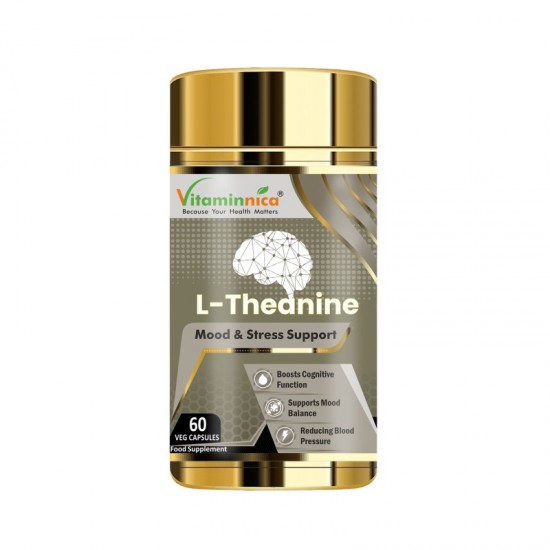 Vitaminnica L-Theanine 200mg  Capsules 60's