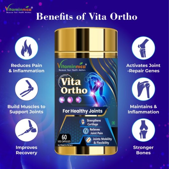 Vitaminnica Vita Ortho 500mg Capsules 60's