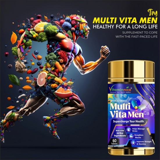 Vitaminnica Multi Vita Men Tablets 60's