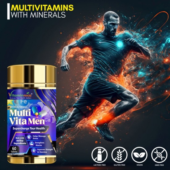 Vitaminnica Multi Vita Men Tablets 60's