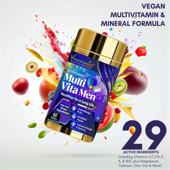 Vitaminnica Multi Vita Men Tablets 60's