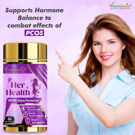 Vitaminnica Her Health-PCOS Care Capsules 60's