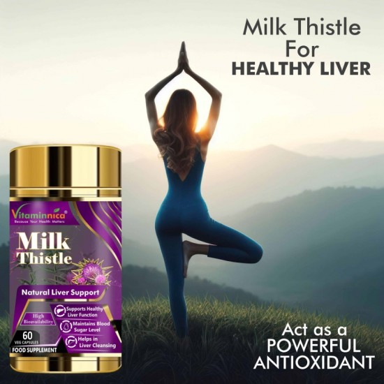 Vitaminnica Milk Thistle 400mg Capsules 60's