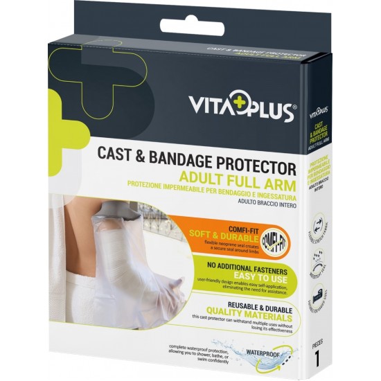 VitaPlus Cast & Bandage Protector - Comfi Fit - Adult Full Arm